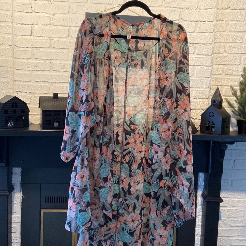 Mudd oversized light cardigan! Worn once! Size XL